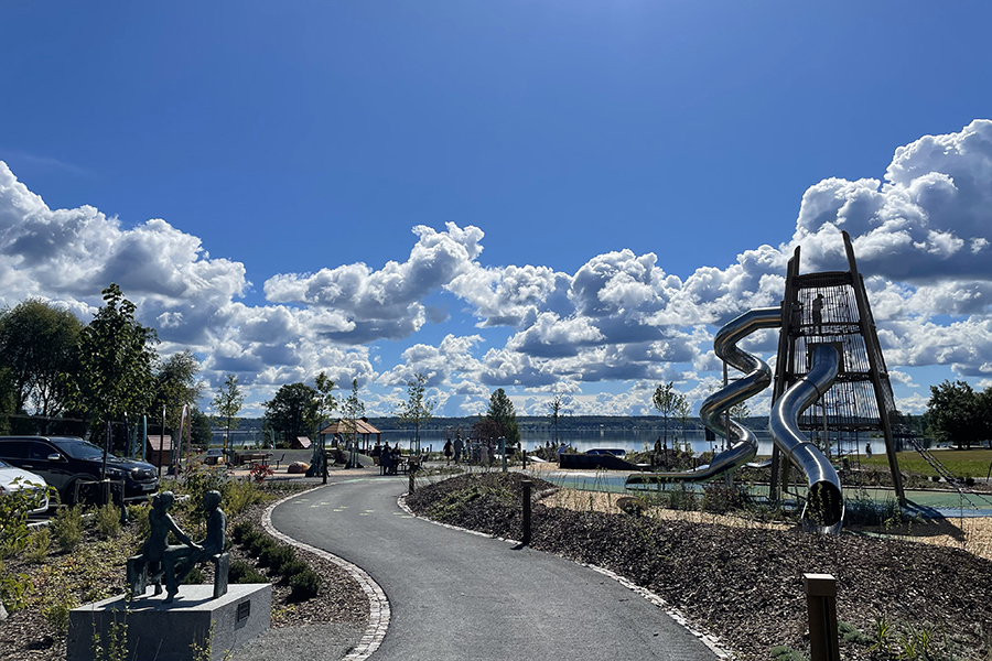 Lek- och aktivitetsyta utomhus (illustrationsbild)