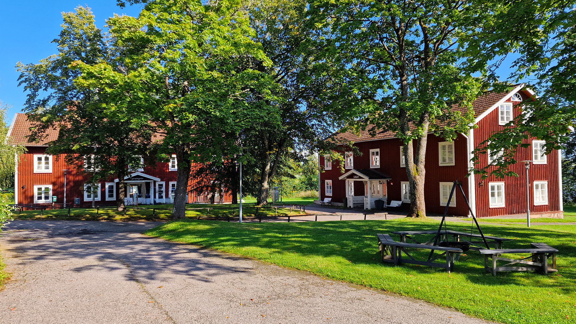 Hotell Grönfeltsgården vid sjön Möckeln